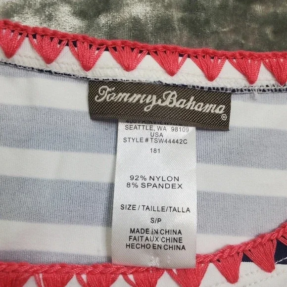 Tommy Bahama Breton Stripe Swim Cover-Up - Picture 4 of 4